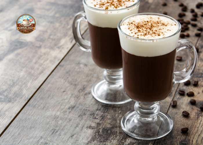 irish coffee cocktail al caffè - virtual cafè