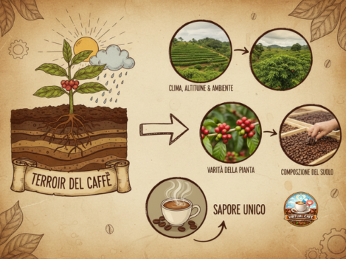 terroir nel caffè cos'è, storia evoluzione virtual cafè